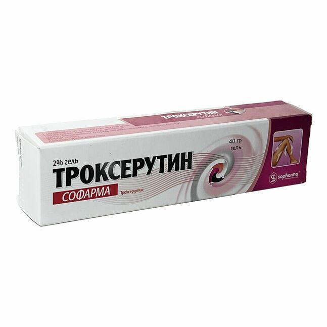 Троксерутин 2% 40гр №1