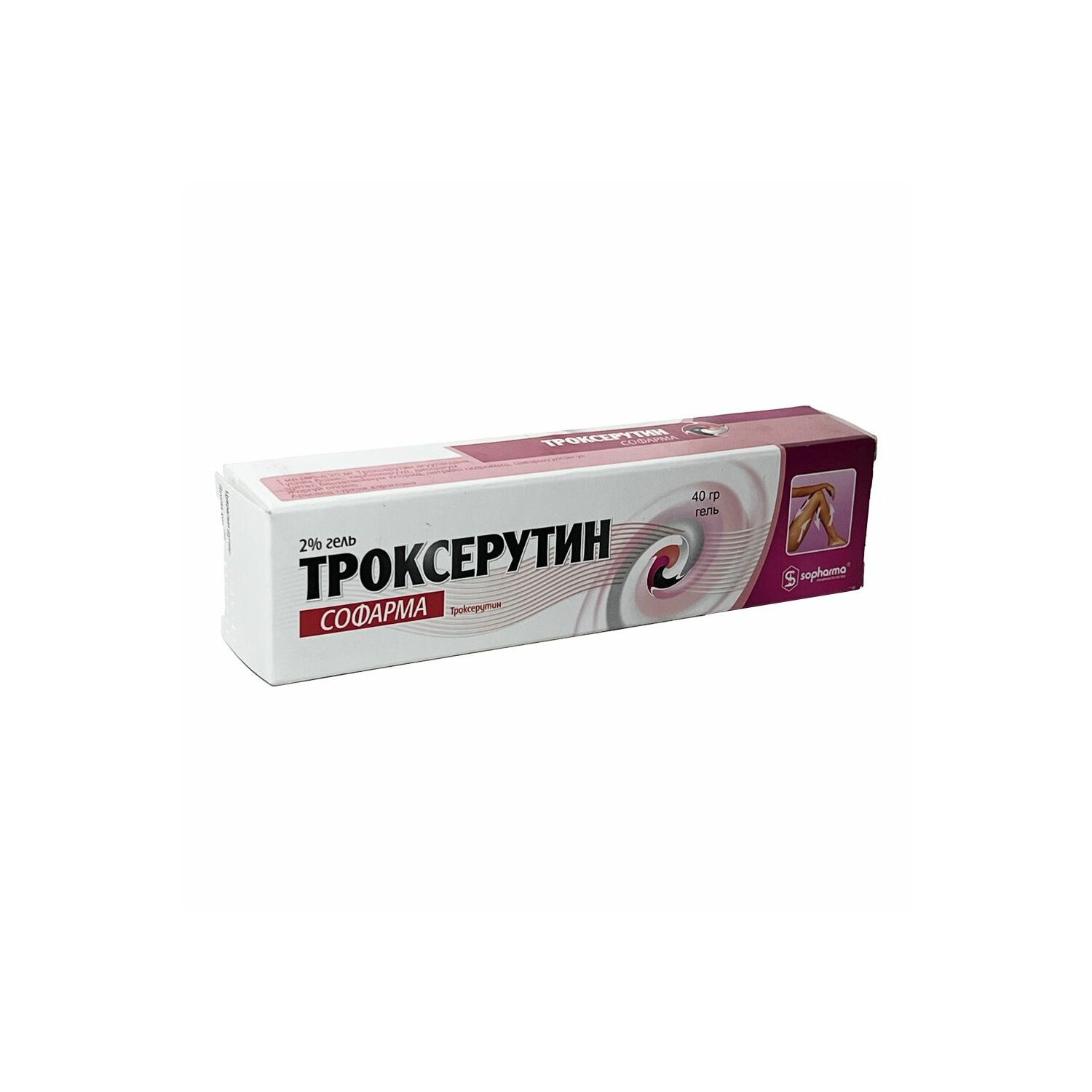 Троксерутин 2% 40гр №1
