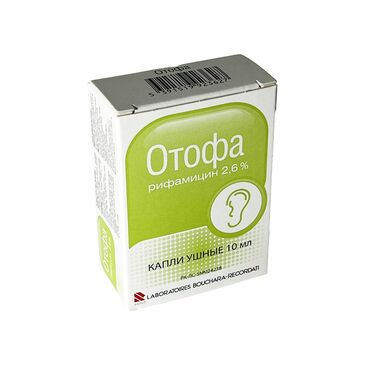 Отофа чих/д 2.6%-10мл №1