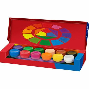 Tempera/Gouache 12 pots of 20 ml