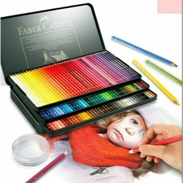 Colour Pencil Polychromos tin of 120