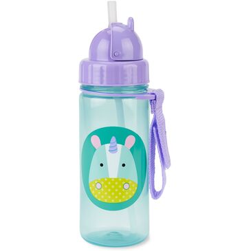 Zoo Straw Bottle PP Unicorn