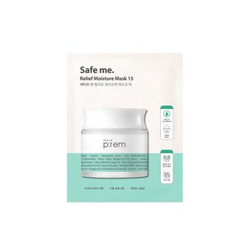 SAFE ME. RELIEF MOISTURE MASK