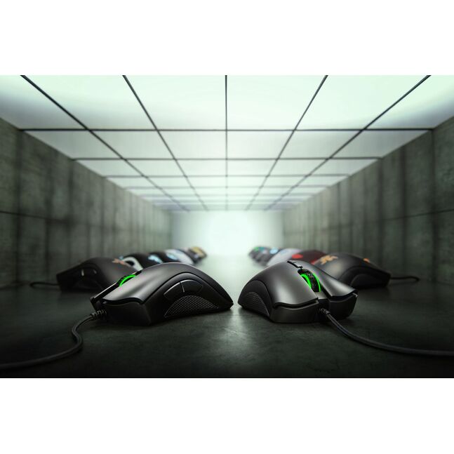 Razer DeathAdder Essential - Ergonomic Wired Gaming Mouse (White) - Компьютерын хулгана