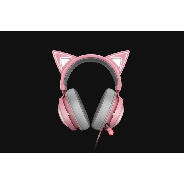 Razer Kraken Kitty Chroma USB Gaming Headset (Quartz) - Чихэвч