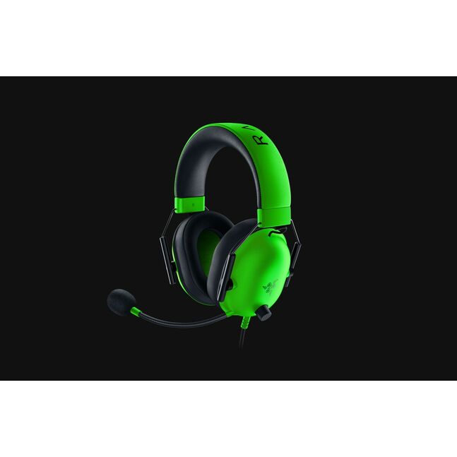 Razer BlackShark V2 X Wired Gaming Headset (Green) - Чихэвч