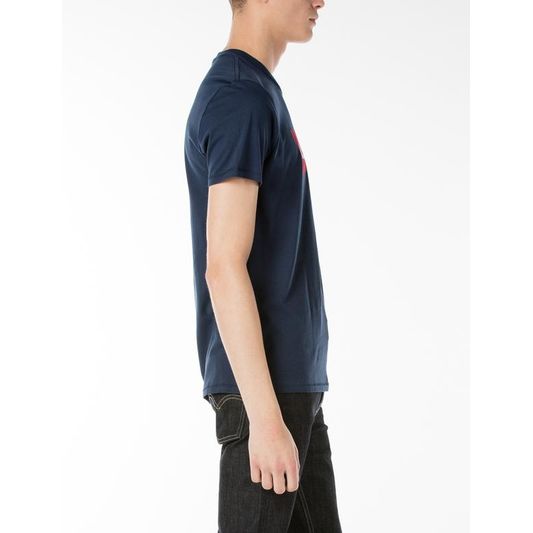 GRAPHIC SETIN NECK HM GRAPHIC DRESS BL