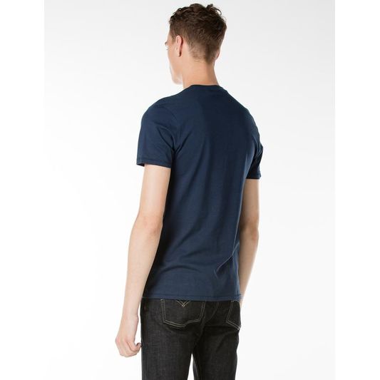 GRAPHIC SETIN NECK HM GRAPHIC DRESS BL