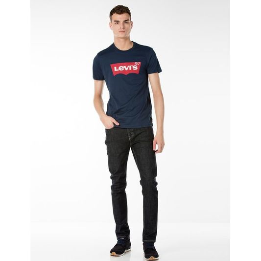 GRAPHIC SETIN NECK HM GRAPHIC DRESS BL