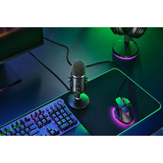 Razer - Seiren V2 Pro Professional-grade USB Microphone