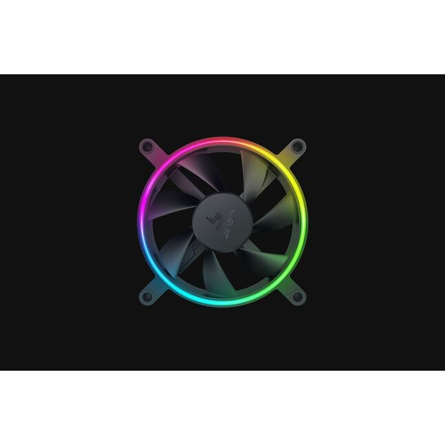 Razer Kunai Chroma RGB 120mm LED PWM Performance Fan, 1 Pack (Black) - Сэнс