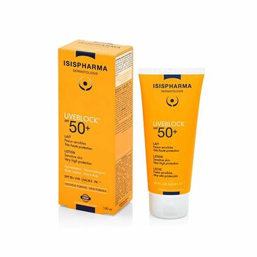 Isis Uveblock SPF50+ Hydra lotion - Бүх төрлийн эмзэг арьсны чийгшүүлэх нарны тос/9931 100мл №1