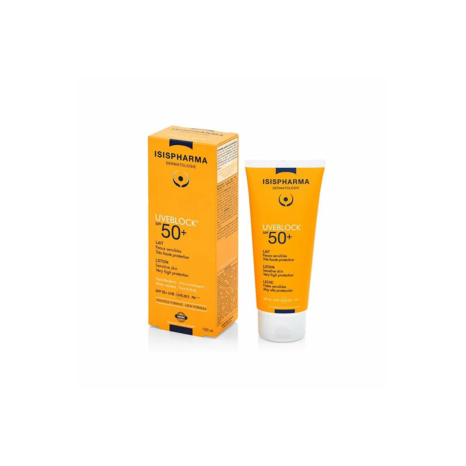 Isis Uveblock SPF50+ Hydra lotion - Бүх төрлийн эмзэг арьсны чийгшүүлэх нарны тос/9931 100мл №1