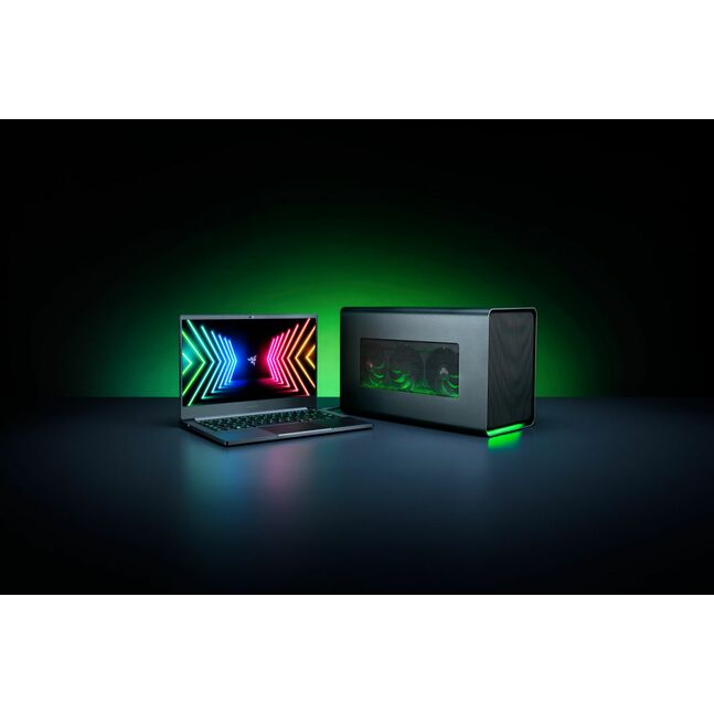 Razer Core X Chroma - External Graphics Enclosure for Thunderbolt 3 Laptops