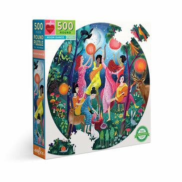 Moon Dance 500 Pc Round Puzzle