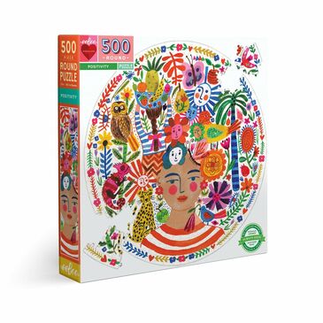 Positivity 500 Pc Round Puzzle