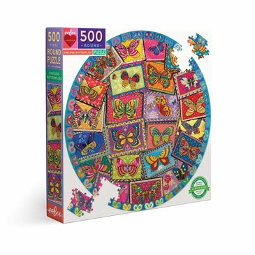 Vintage Butterflies 500 Pc Rou