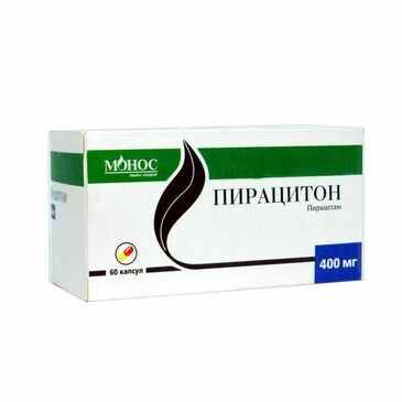 Пирацитон 400мг №60