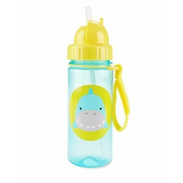 Zoo Straw Bottle PP Shark