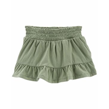August Collection F22 green tiered skort