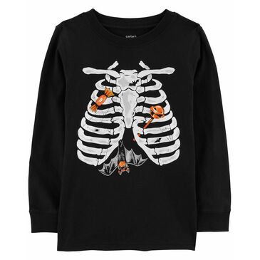 Halloween F22 Boy Skeleton Tee