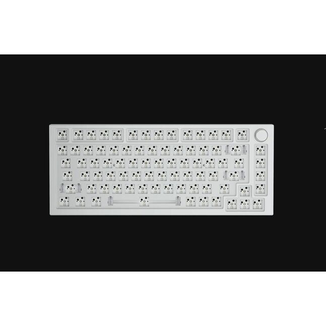 Glorious GMMK Pro 75% Barebone RGB Gaming Keyboard (White)