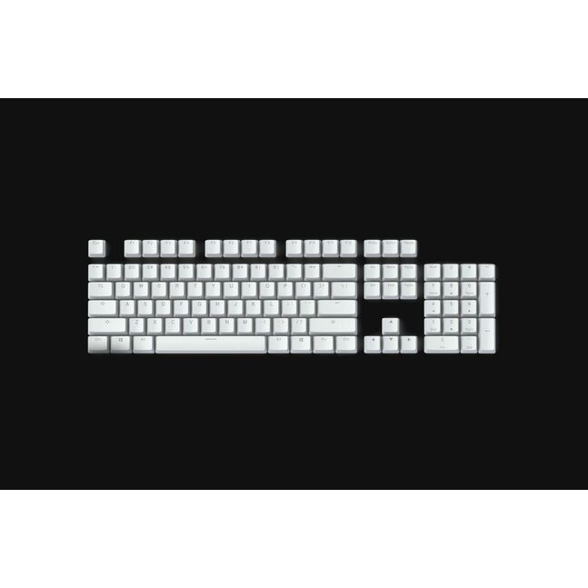 Glorious ABS DoubleShot Keycaps (White)