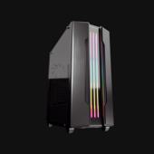Cougar Gemini S Mid Tower PC Case (Iron Grey) - Компьютерын кейс 
