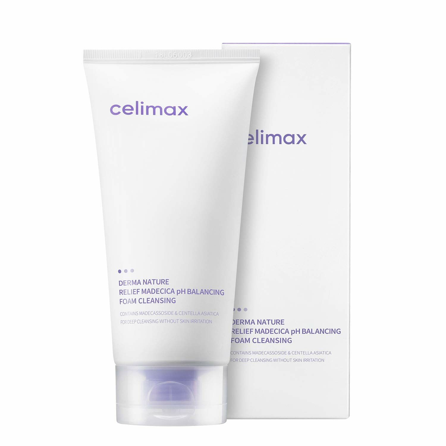 CELIMAX Derma Nature Relief Madecica pH Balancing Foam Cleansing