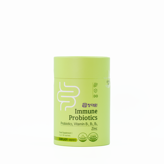 DAEWON Immune Probiotics /Probiotics, Vitamin B1,B2,B6, Zinc/