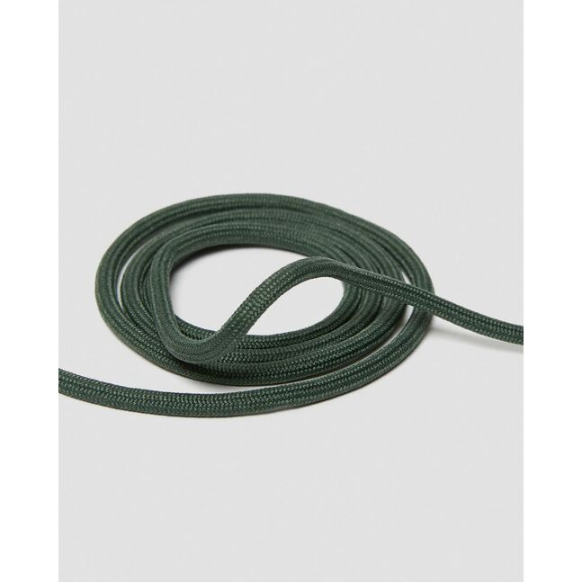 DARK GREEN POLYESTER 140cm Round Lace