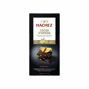 Hachez Mango Chili 77% 100gr
