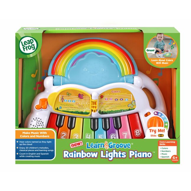 LEAPFROG Learn and Groove-Rainbow Lights Piano
