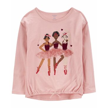 September Made to Match F22 pink ballerina top