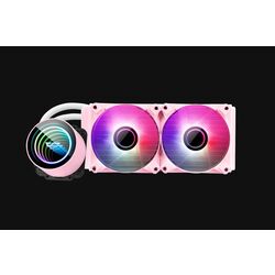 DarkFlash DX240 V2 Liquid CPU Cooler (Pink) - Хөргүүр