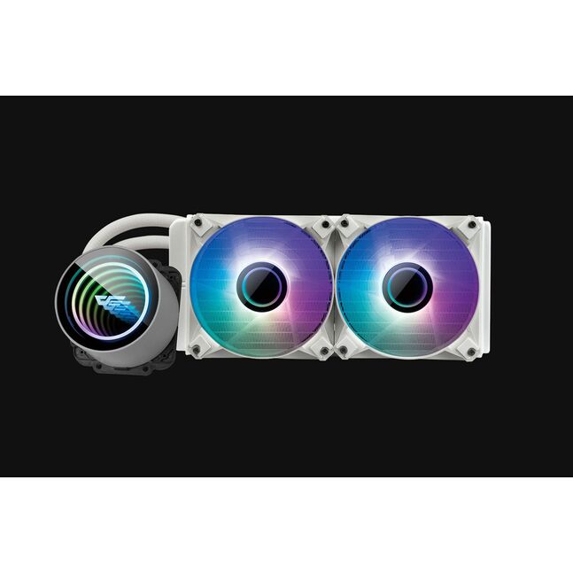 DarkFlash DX240 V2 Liquid CPU Cooler (White) - Хөргүүр