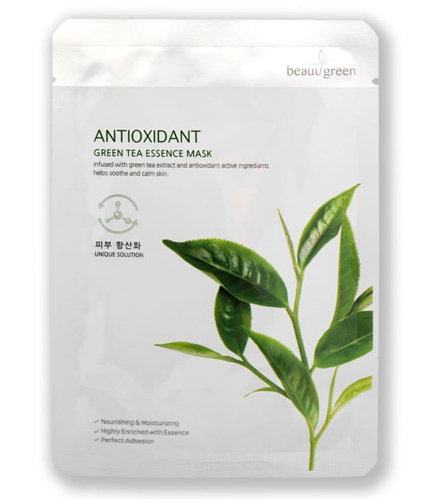 BEAUU GREEN Vitalizing Green Tea Essence Mask
