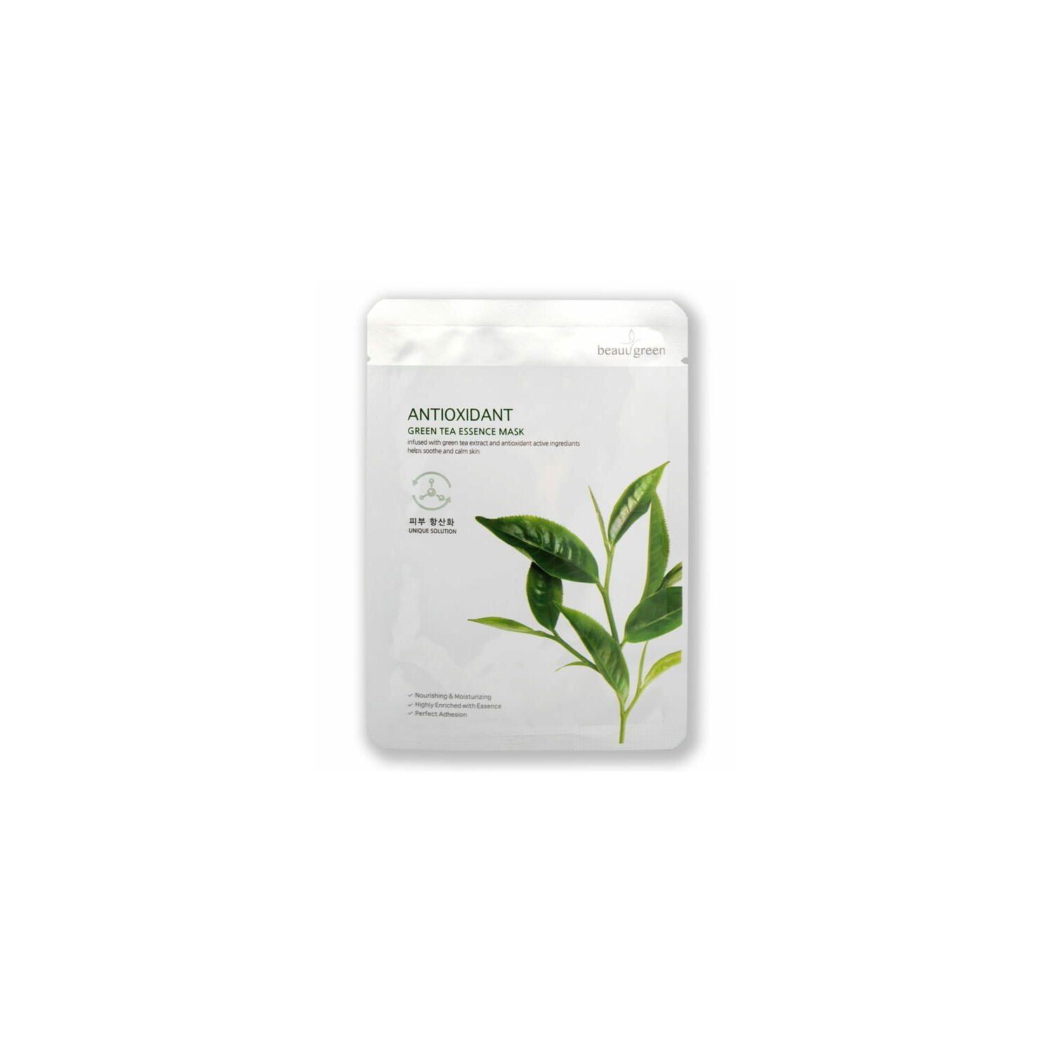BEAUU GREEN Vitalizing Green Tea Essence Mask