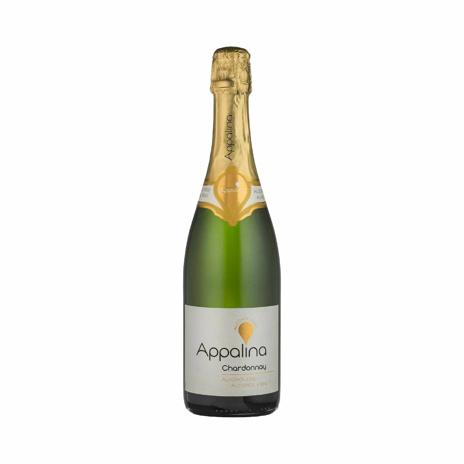 Appalina sparkling chardonnay alcohol free wine 0.75L