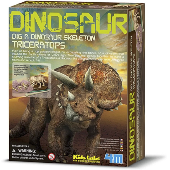 03228 Dig a Dinosaur Skeleton/Triceratops