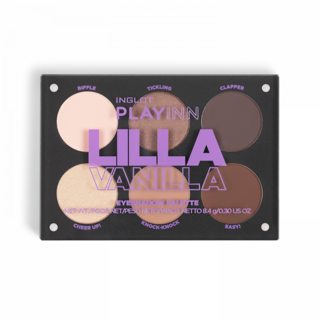 INGLOT PLAYINN Lilla Vanilla Eyeshadow Palette