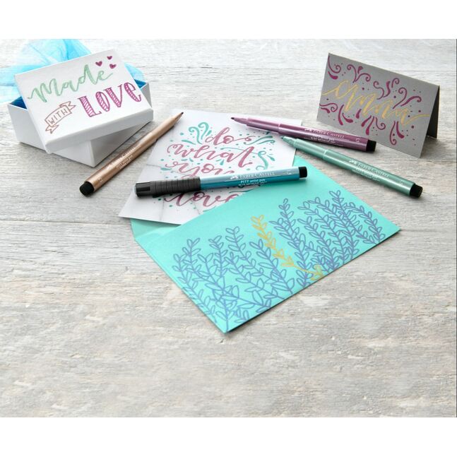 India ink Pitt Artist Pen col. 292