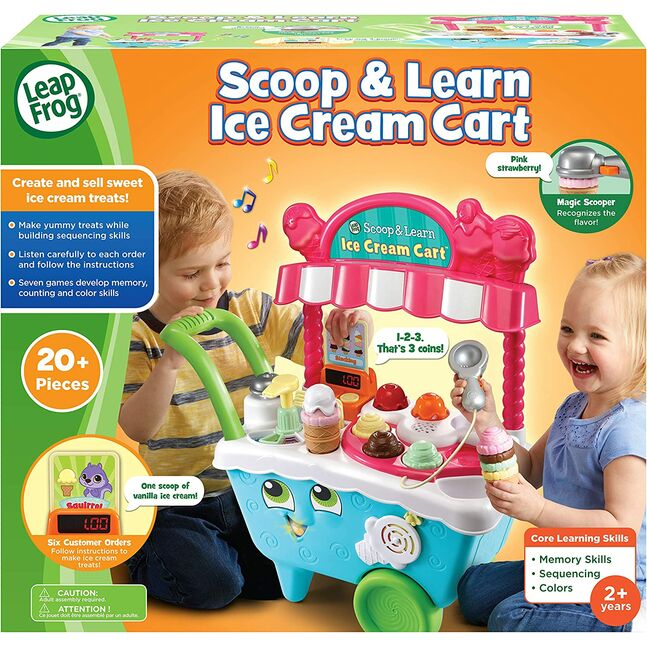 LEAPFROG Scoop and Learn Ice Cream Cart