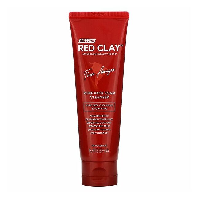 Amazon Red Clay Pore Pack Foam Cleanser
