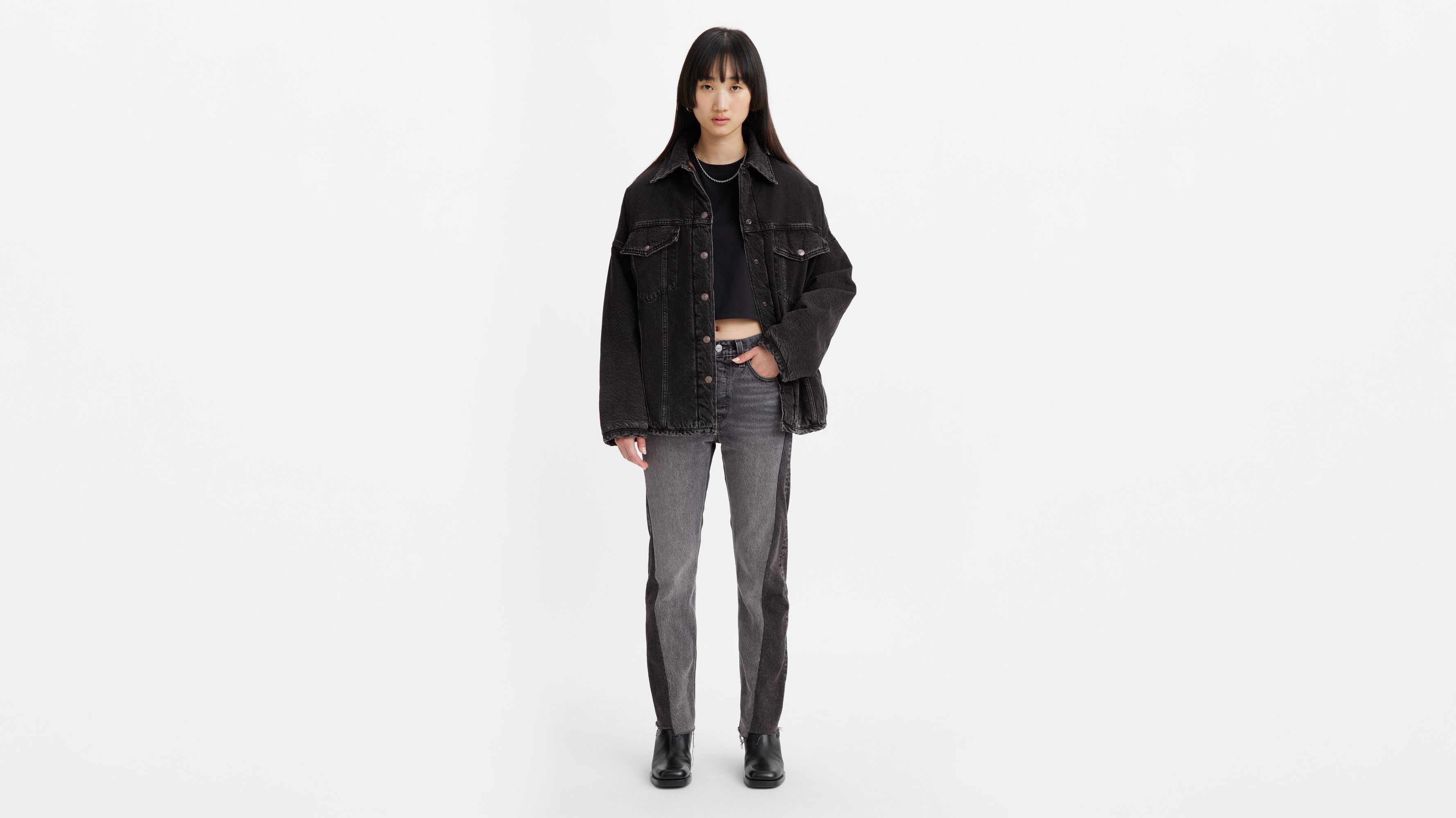 501 JEANS SPLICED PARALLEL  