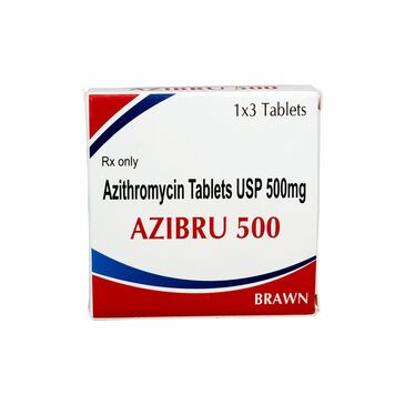 Азибру 500мг №3