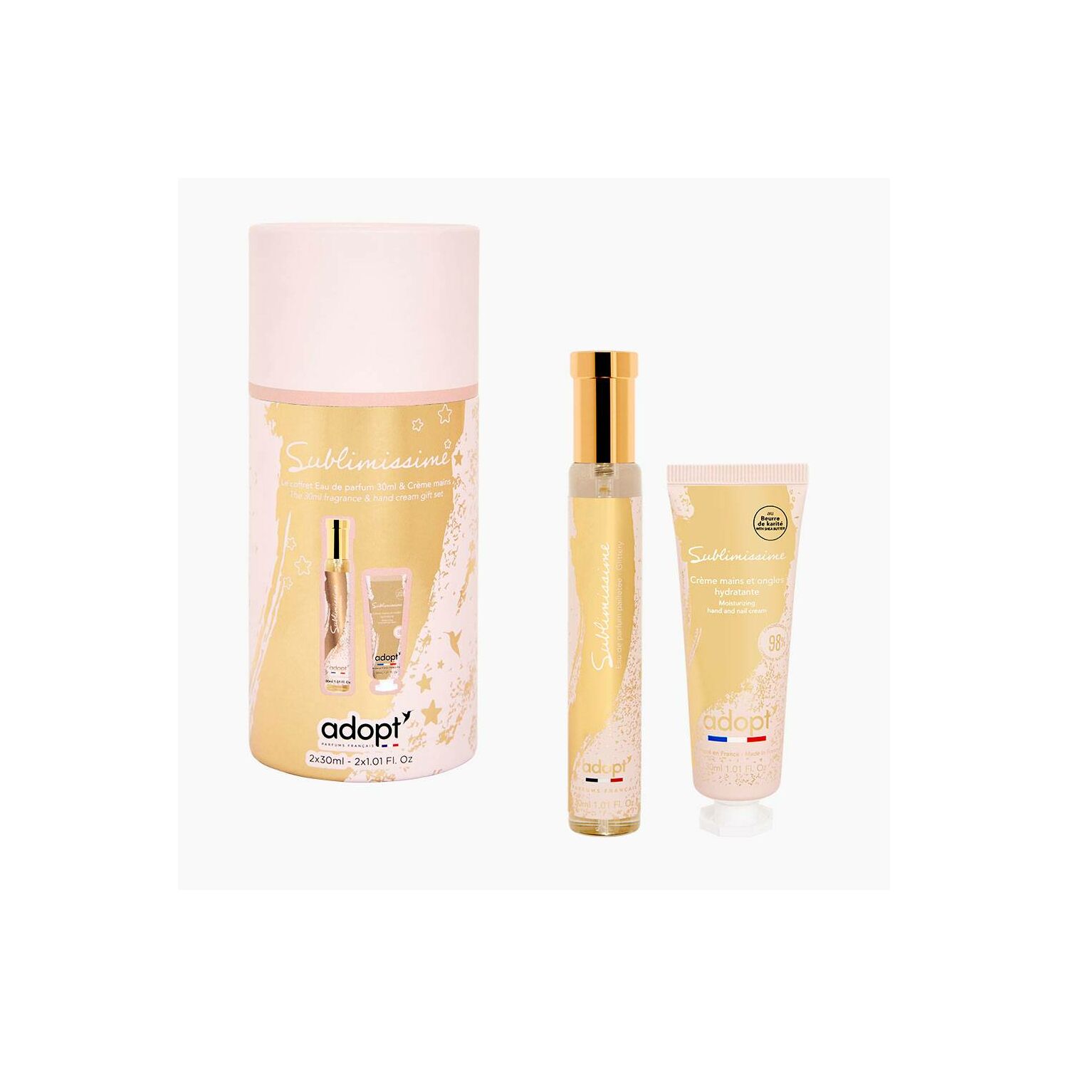 ADOPT SUBLIMISSIME Perfume & Hand Cream Set