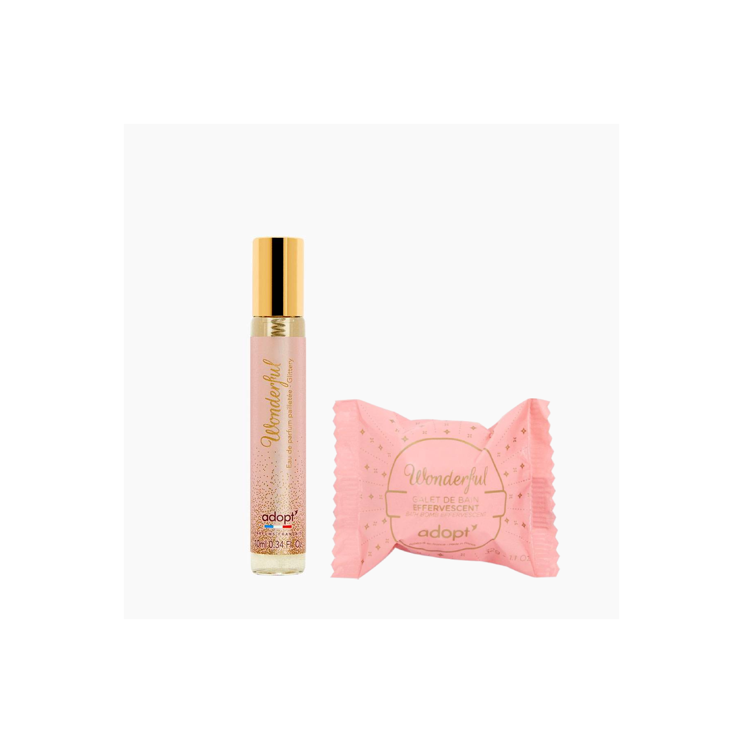 ADOPT WONDERFUL Perfume & Bath Bomb Set