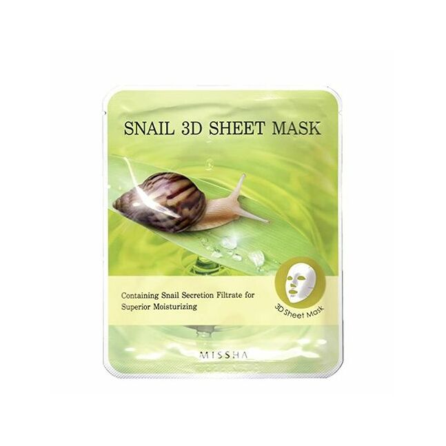 Healing Snail 3D Sheet Mask