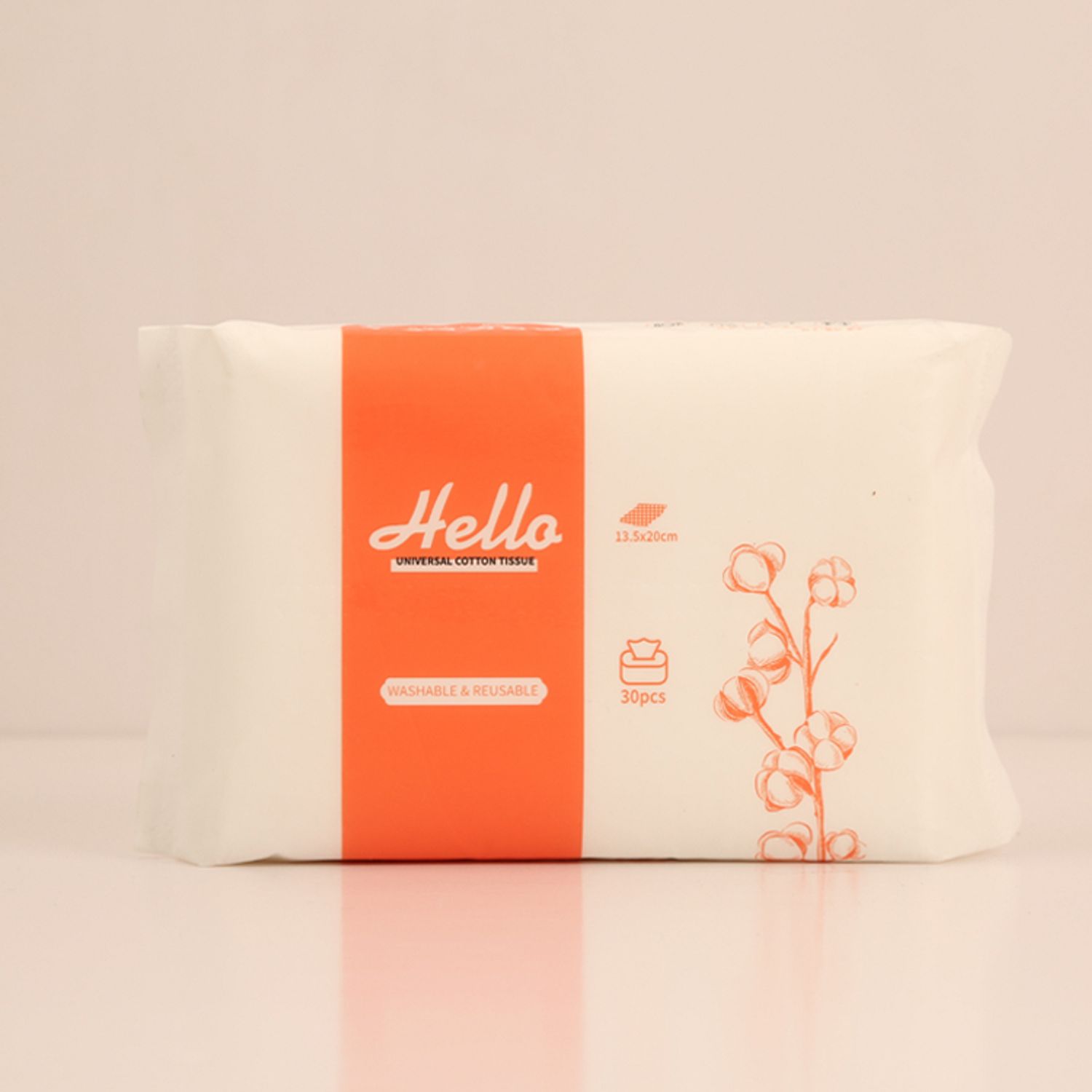 HELLO BRAND Universal Cotton Tissue /13.5x20cm/